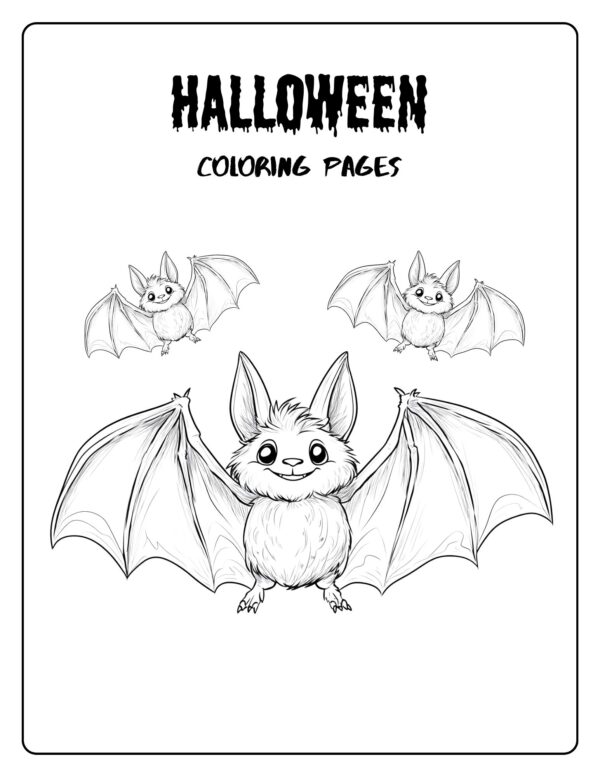 Halloween Coloring Pages for Kids
