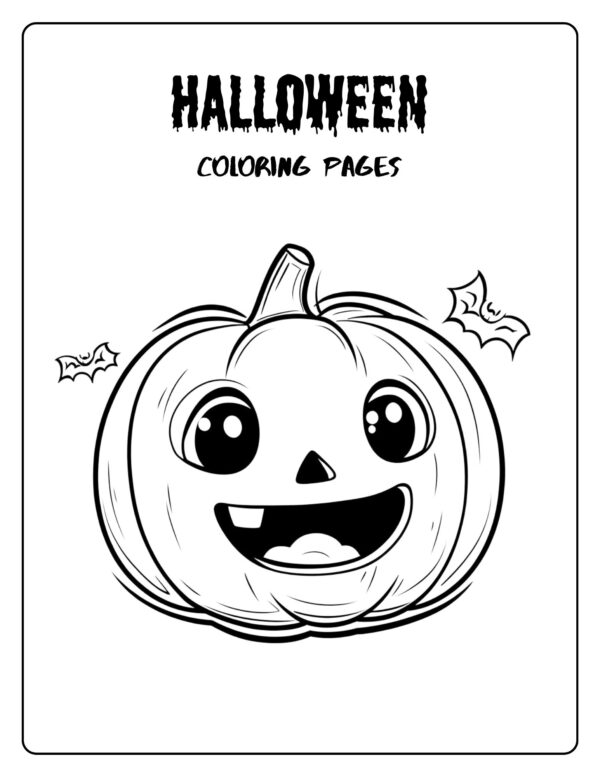 Halloween Coloring Pages for Kids
