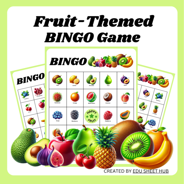 Fruit-Themed Bingo Game