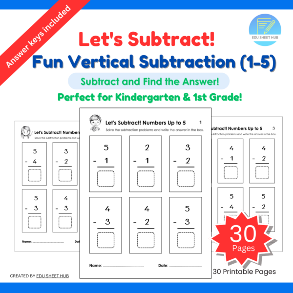 Vertical Subtraction