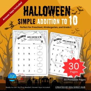 Halloween Addition to 10