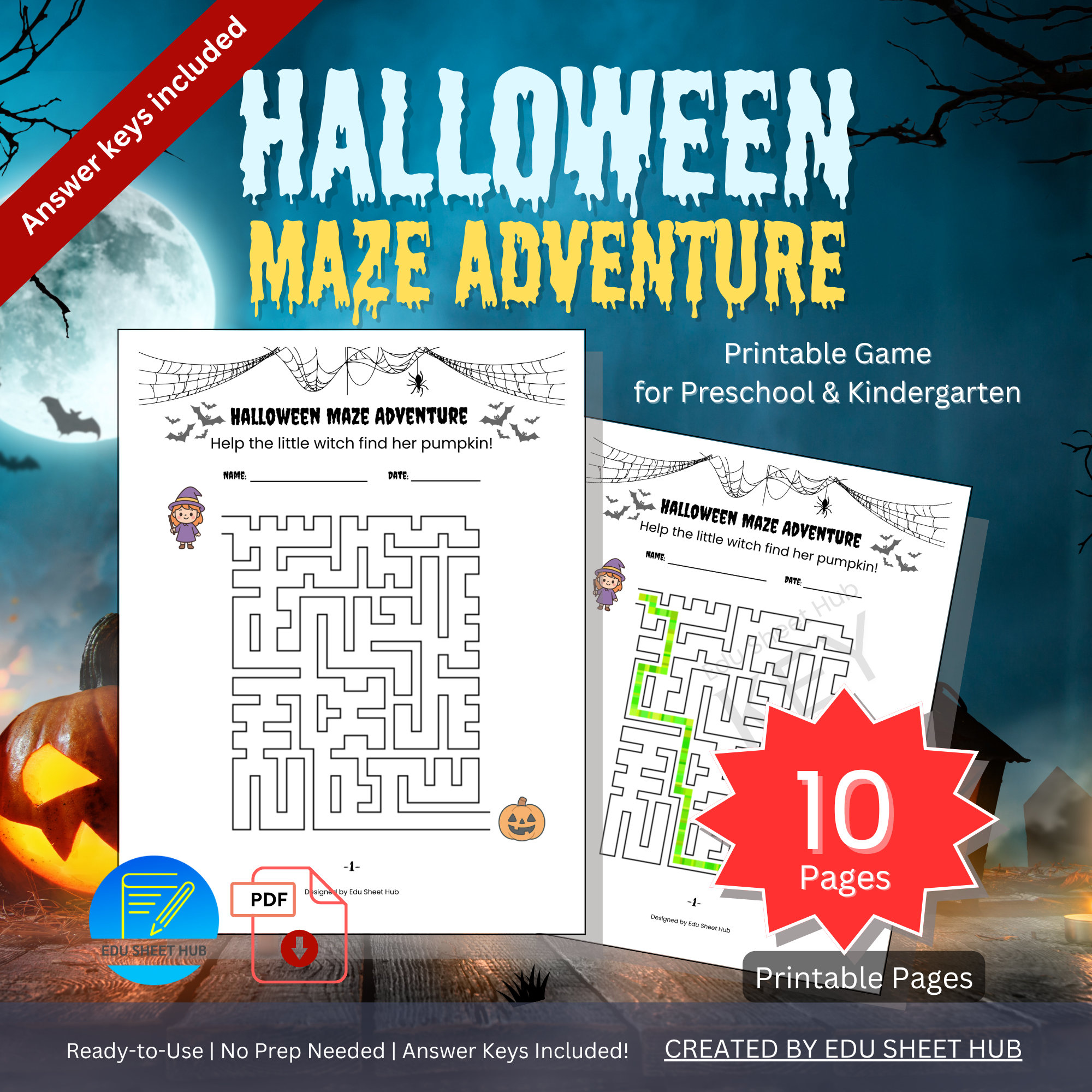 Halloween Maze Adventure