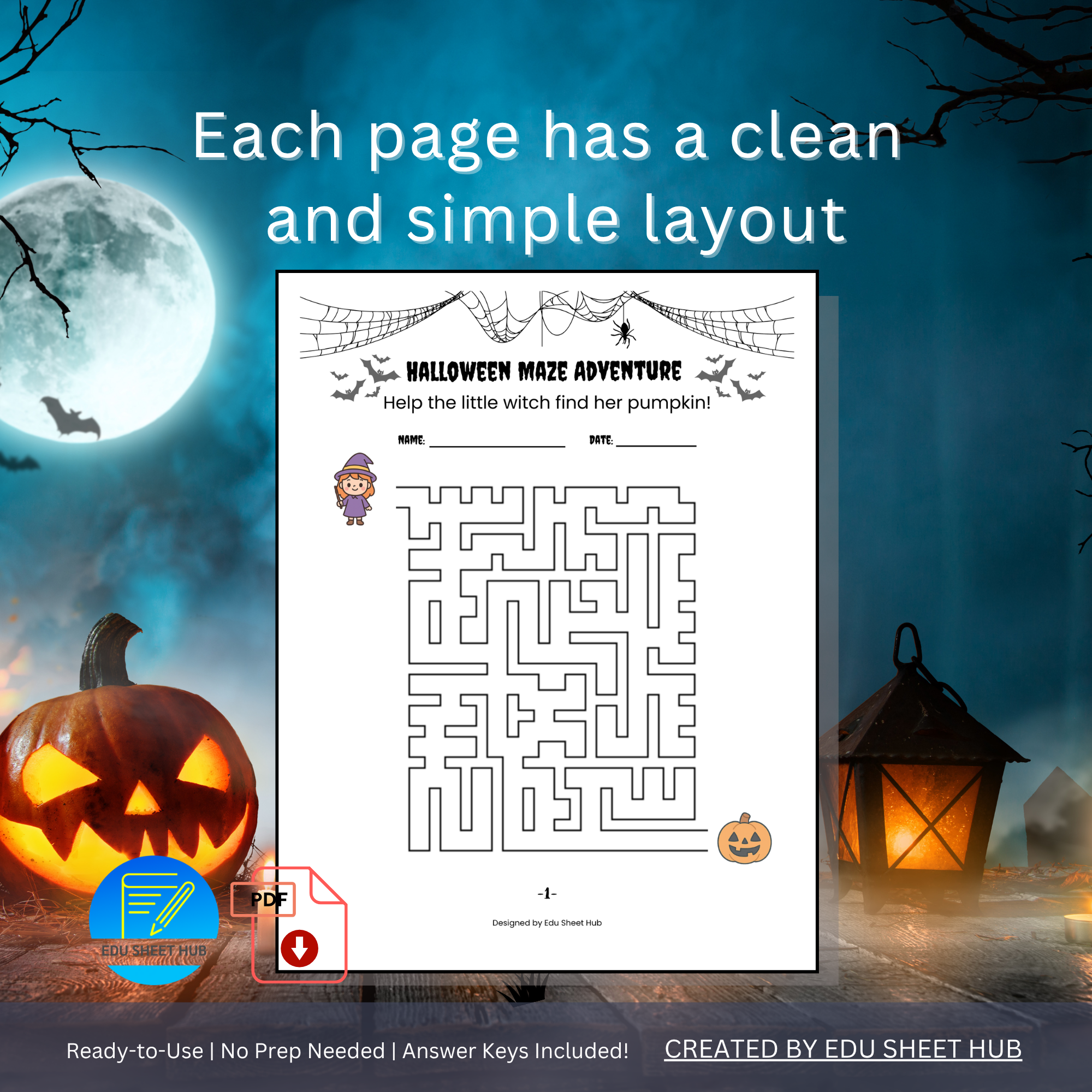 Halloween Maze Adventure