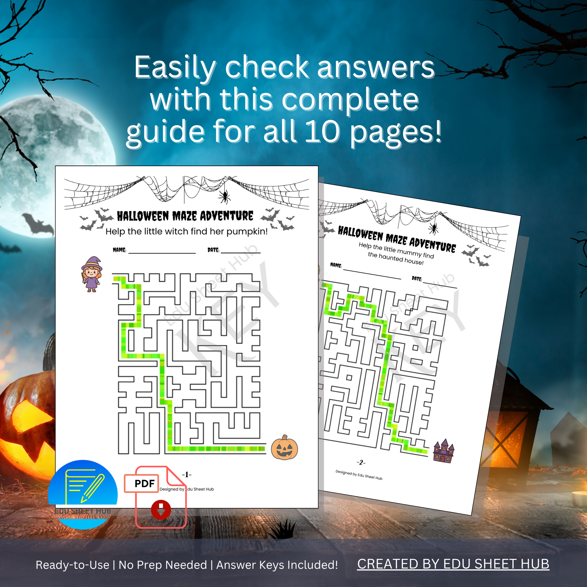 Halloween Maze Adventure