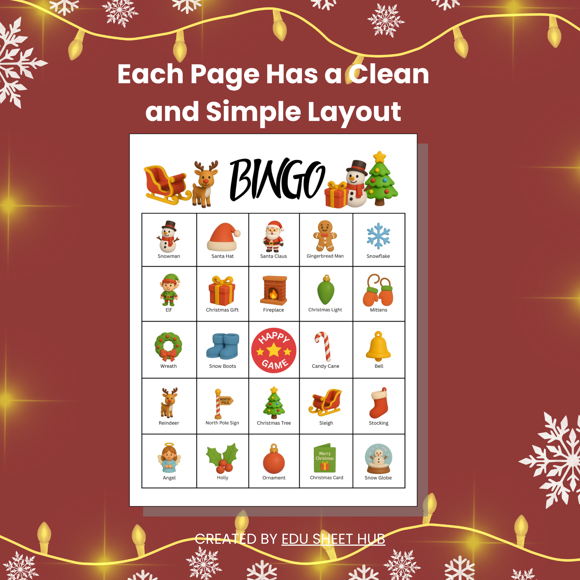 Christmas Bingo