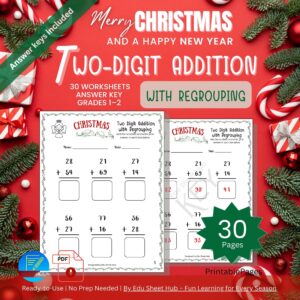 Two-Digit Addition with Regrouping