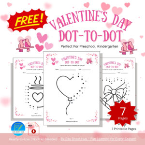 Valentine’s Day Dot to Dot