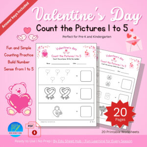 Counting Numbers 1 to 5