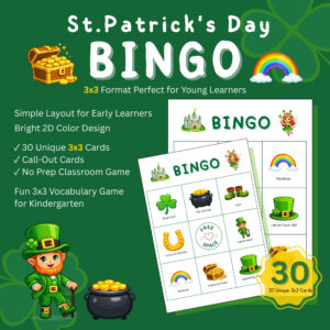 St Patrick’s Day Bingo Game