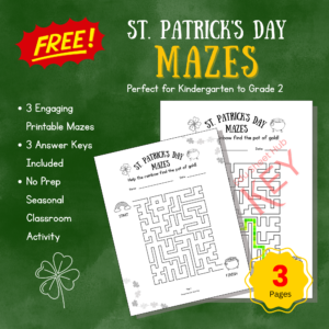 St. Patrick’s Day Mazes
