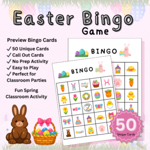 Easter Bingo Game