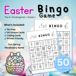 Easter Bingo Game