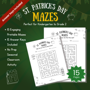 St. Patrick’s Day Mazes