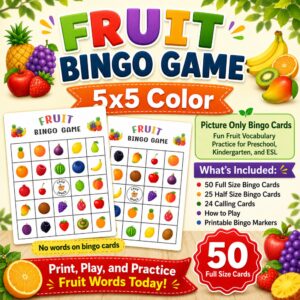 Fruit Bingo